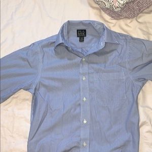 Jos. A. Bank Slim Fit 15-33 Long Sleeve Button Up